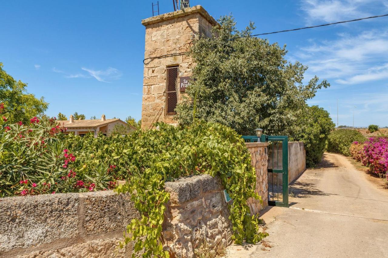 Finca Sa Pradera Se Casa Blanca Bagian luar foto